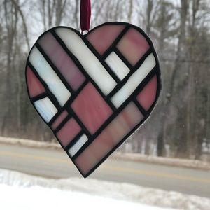 Handmade Custom Stained Glass Suncatcher.